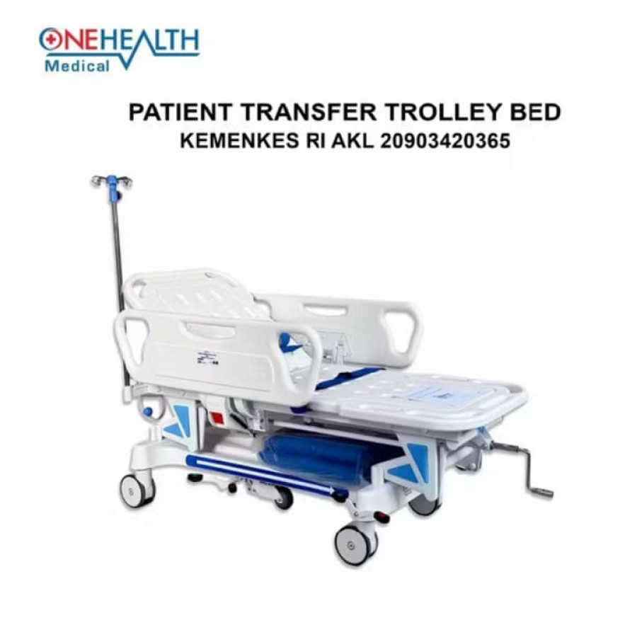 ONEHEALTH PATIENT TRANSFER TROLLEY BED - utama