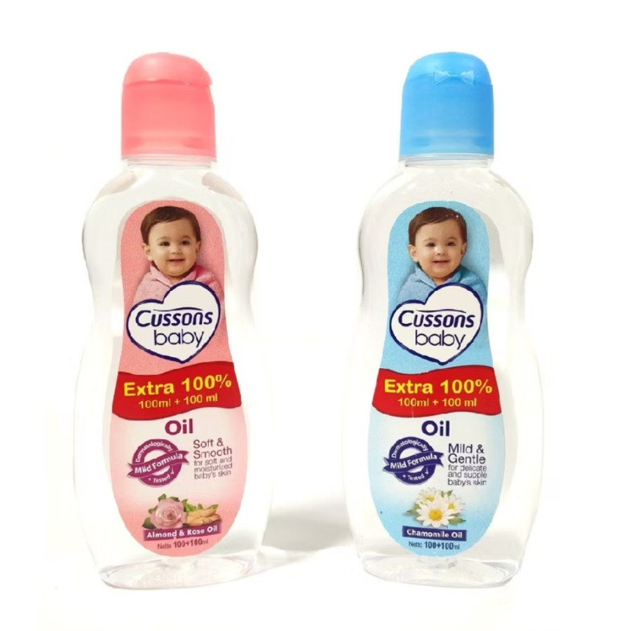 Baby oil merk cussons  100 ml