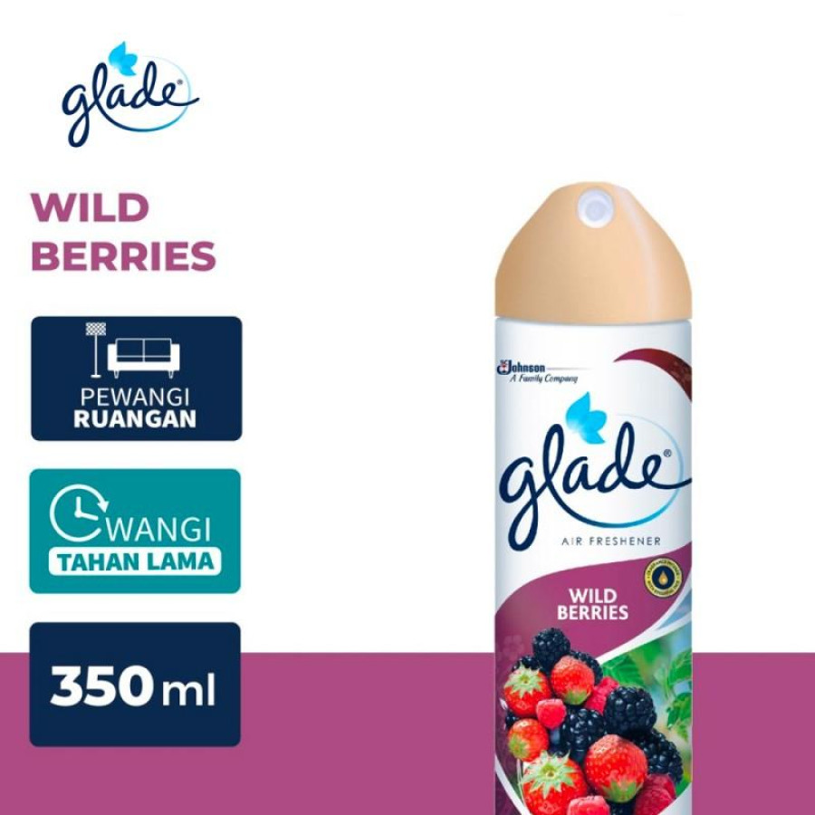 Glade Aerosol Air Freshener Spray Pengharum Pewangi Ruangan - 350 ml - detail