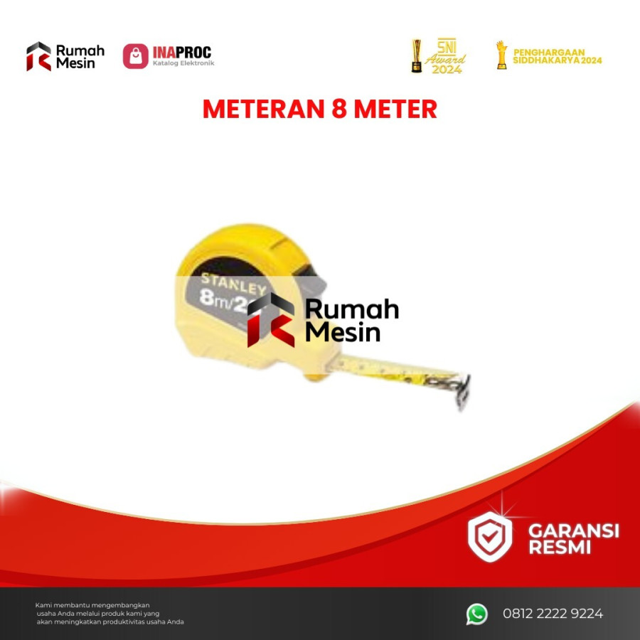 METERAN 8 METER - utama