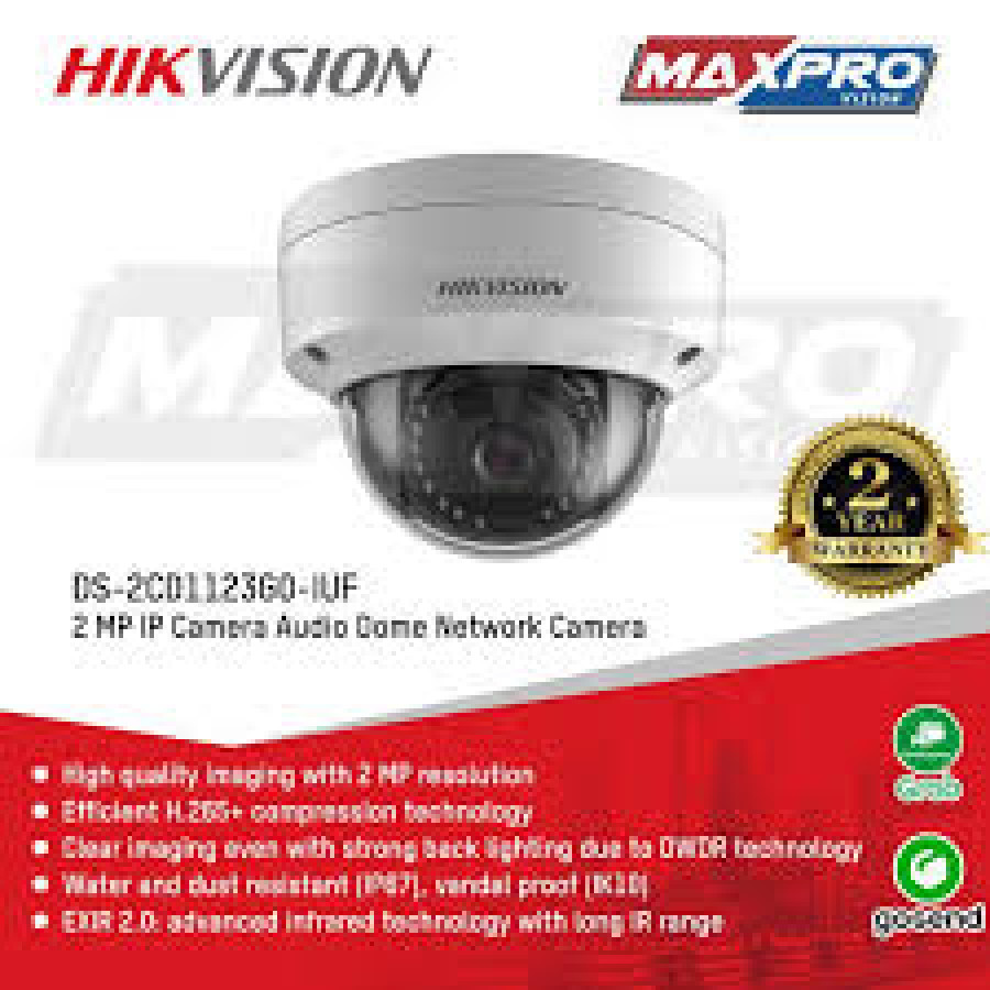 Kamera IP 2mp audio