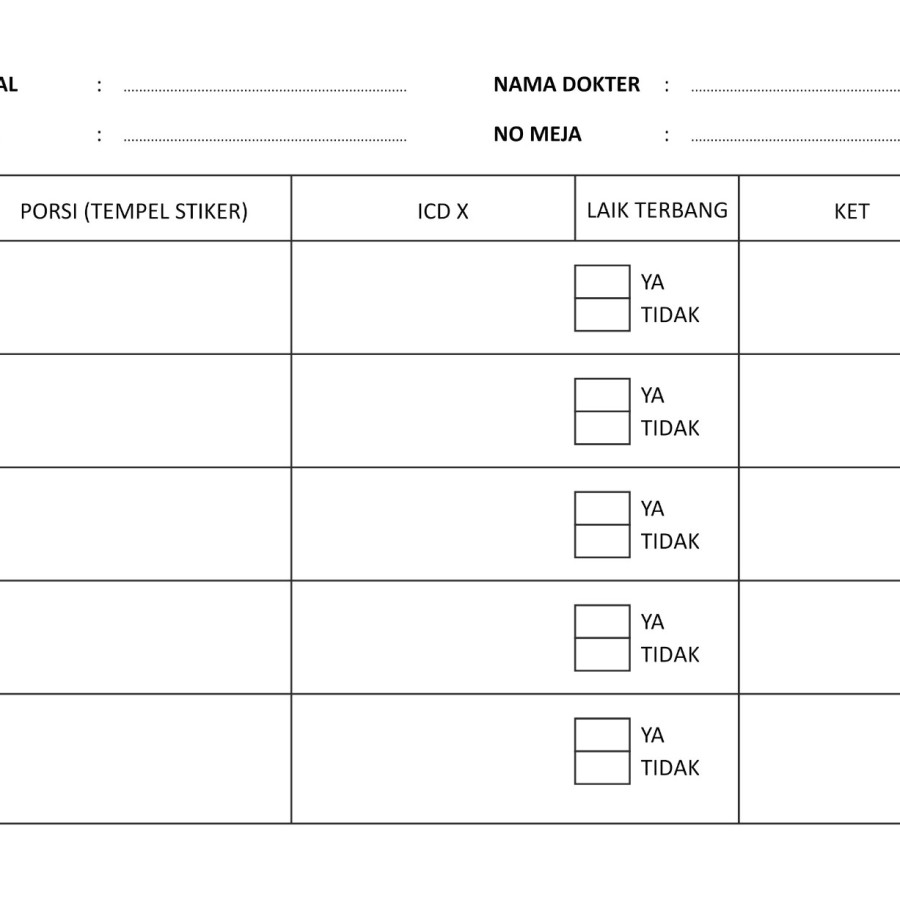Nomor PORSI