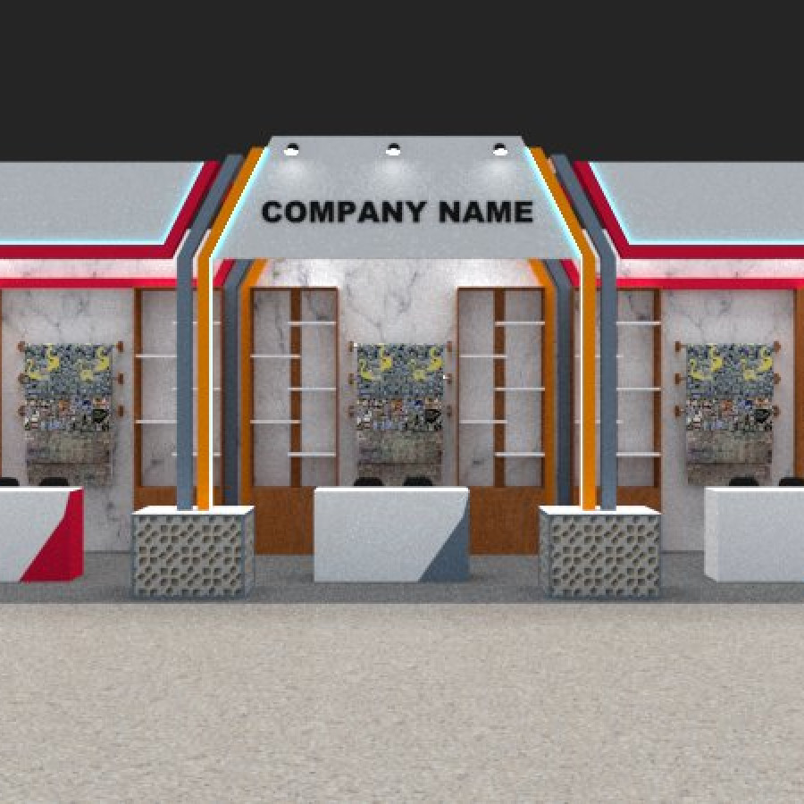 Stand Pameran - utama