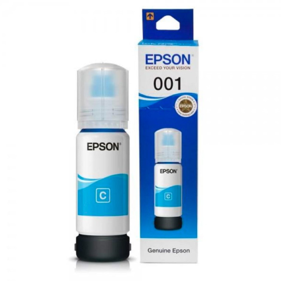 TINTA WARNA BIRU EPSON 001