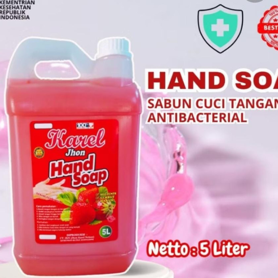 Hand soap anti bacterial Merk Keset