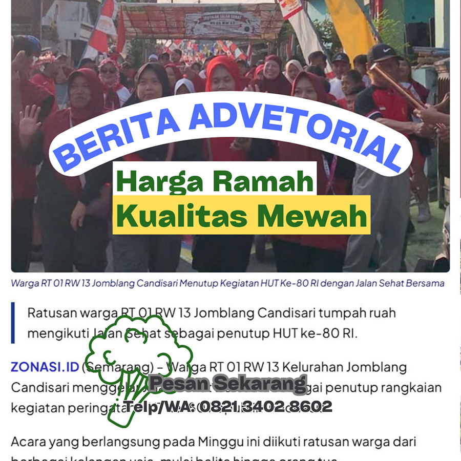 Berita Advertorial - depan