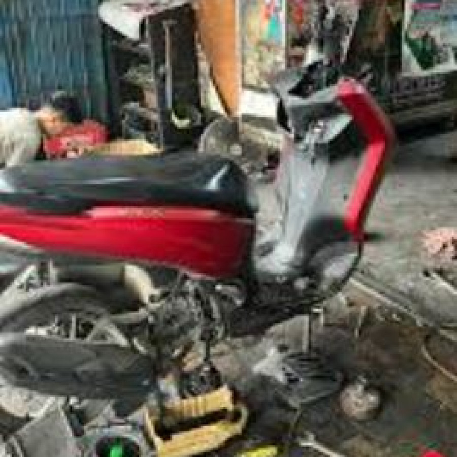 Overhaul Yamaha Lexi