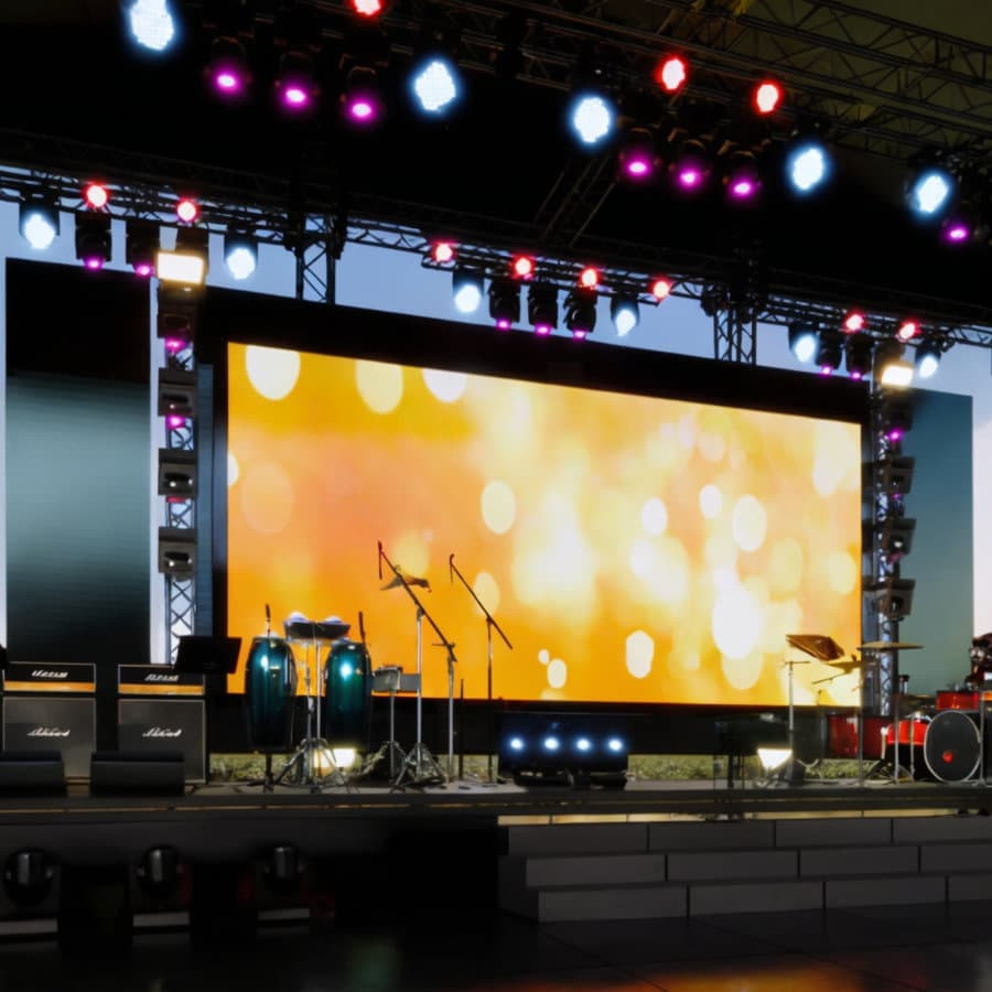 Backdrop Panel Frame - depan