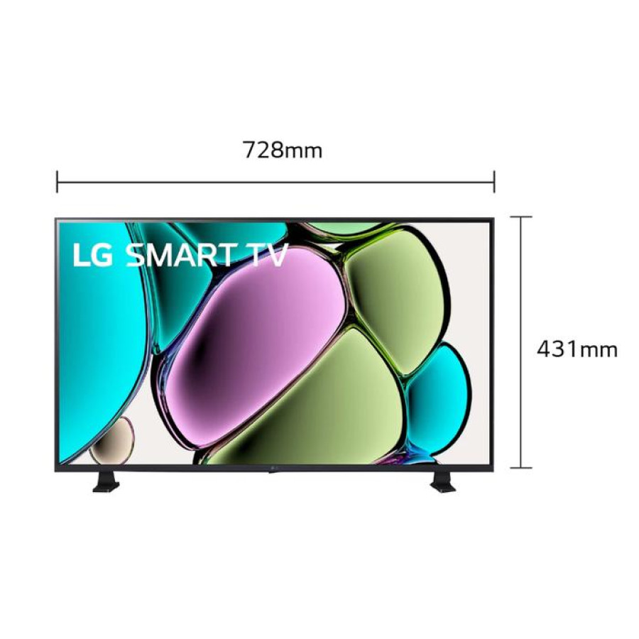 TELEVISI LG SMART TV HD 32 INCH 32LR650BPSA - depan