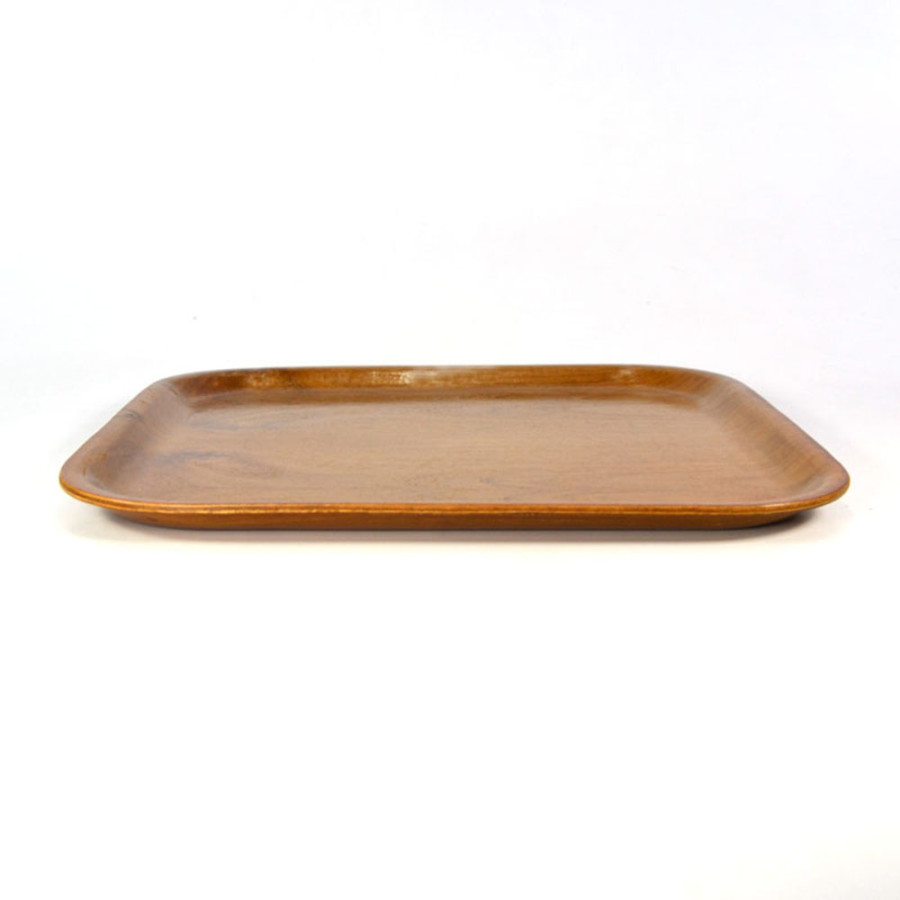Nampan / Baki Kayu Kotak 25x35cm - depan