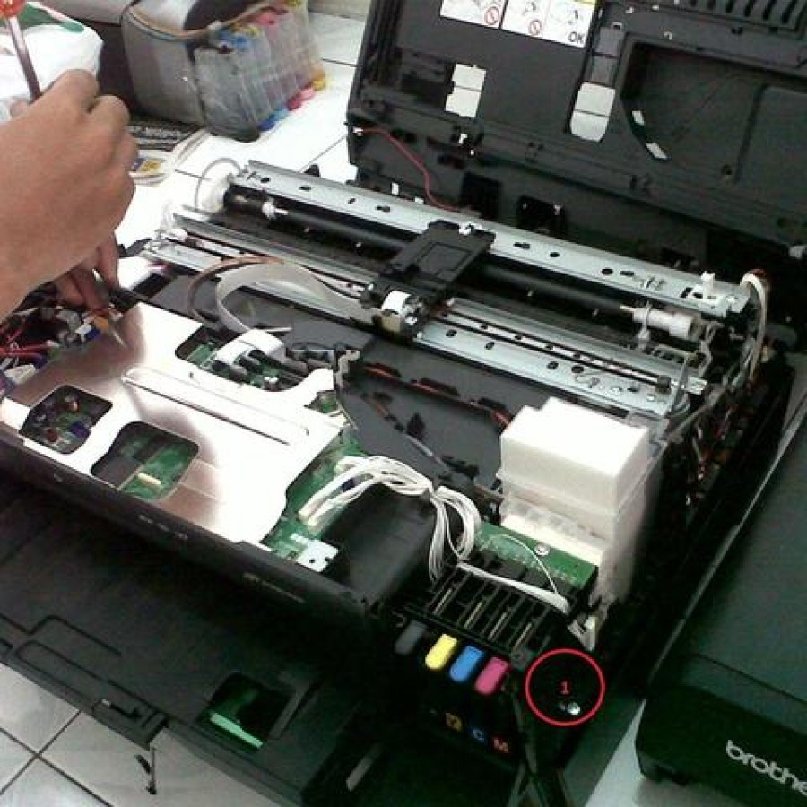 Jasa Servis Printer - samping