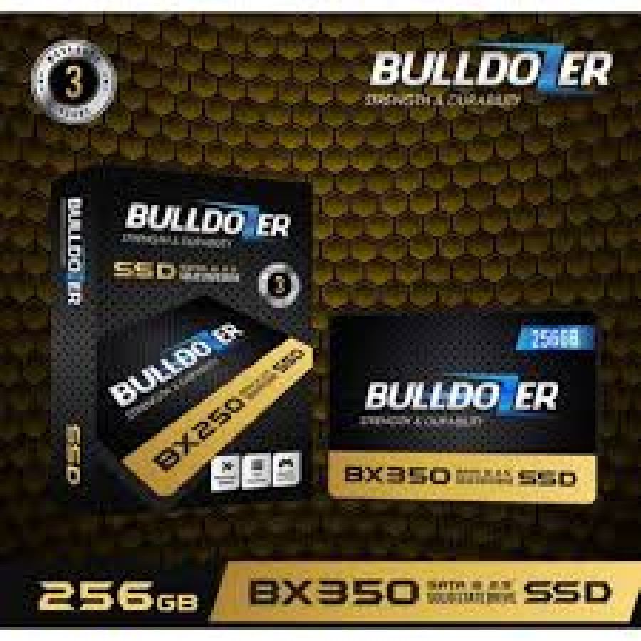 SSD 256 Gigabyte - samping