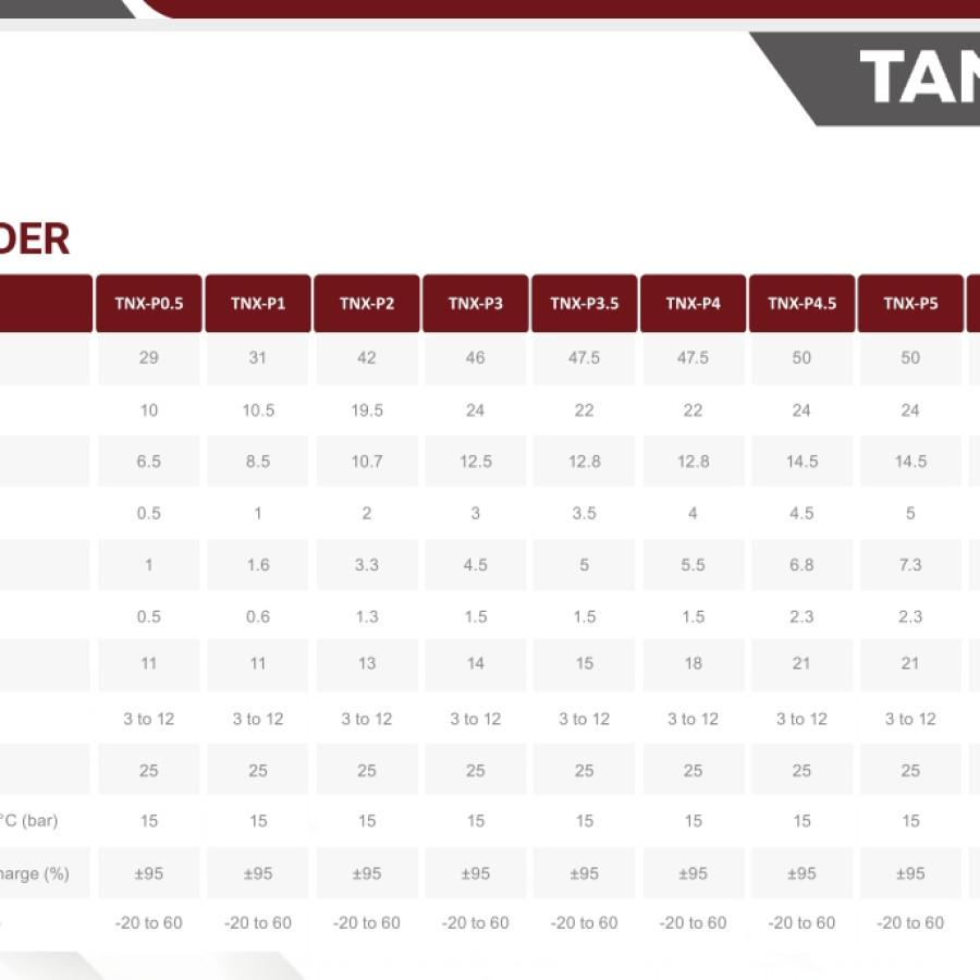 TANEXA Portable Fire Extinguishers Dry Powder 6 kg - detail