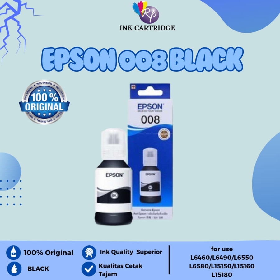 ORIGINAL TINTA EPSON 008 BLACK