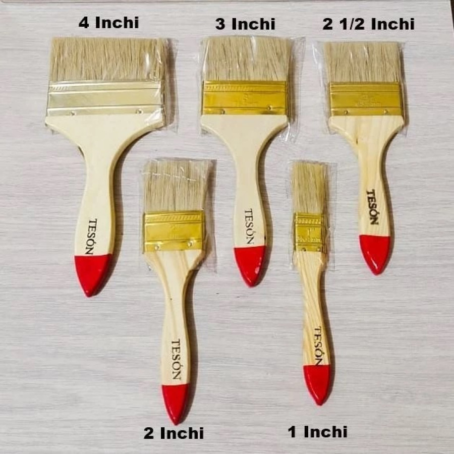 KUAS KAYU 3 INCH - depan