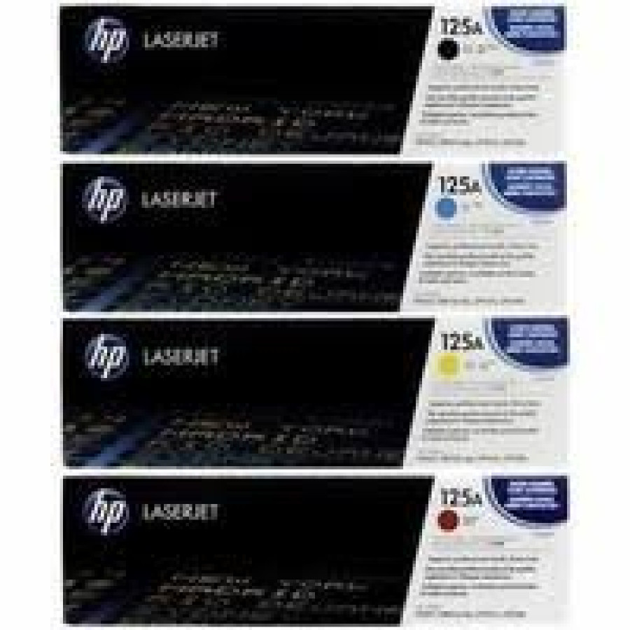 Toner Hp Laserjet 125a Original (isi 1 set = 4 warna) - depan