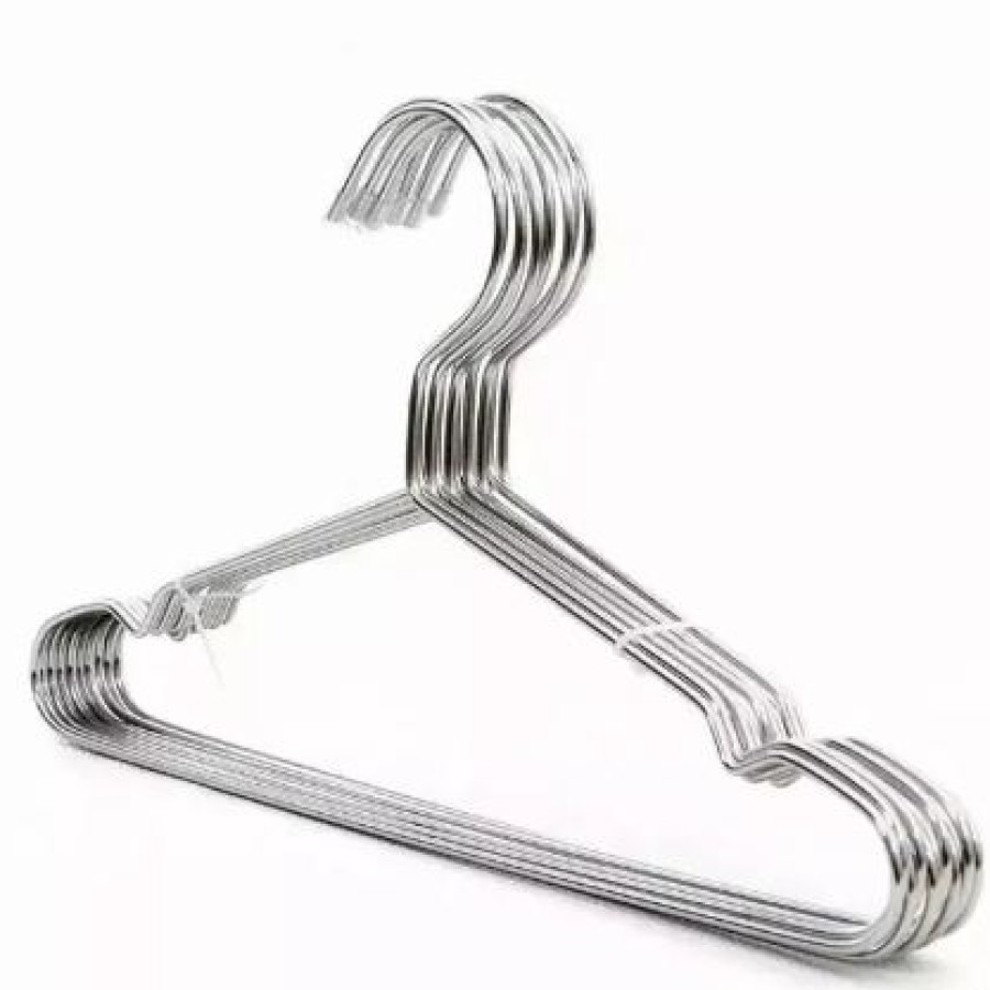 Hanger Bahan Stainlees, Isi 10 Pcs