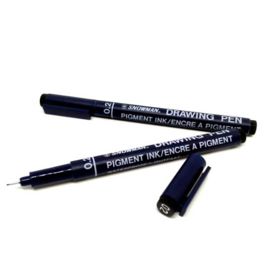 Pulpen 0.2 Drawing Pen Snowman