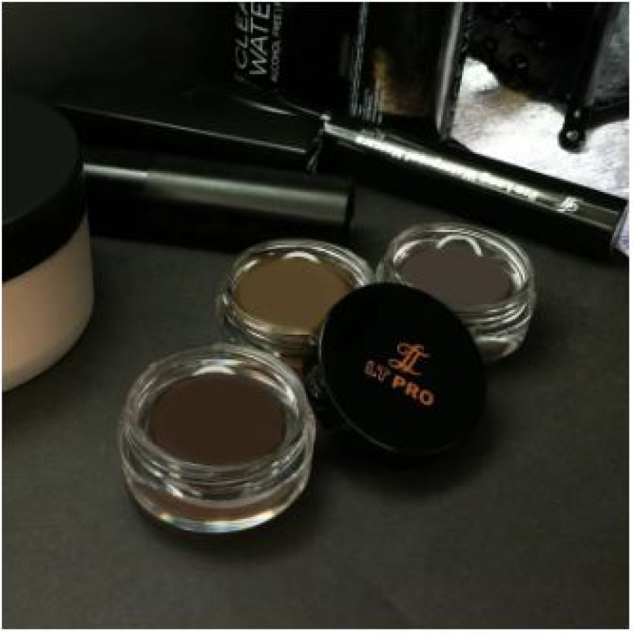 LT PRO dual lasting brown cream. Warna dark brown - detail