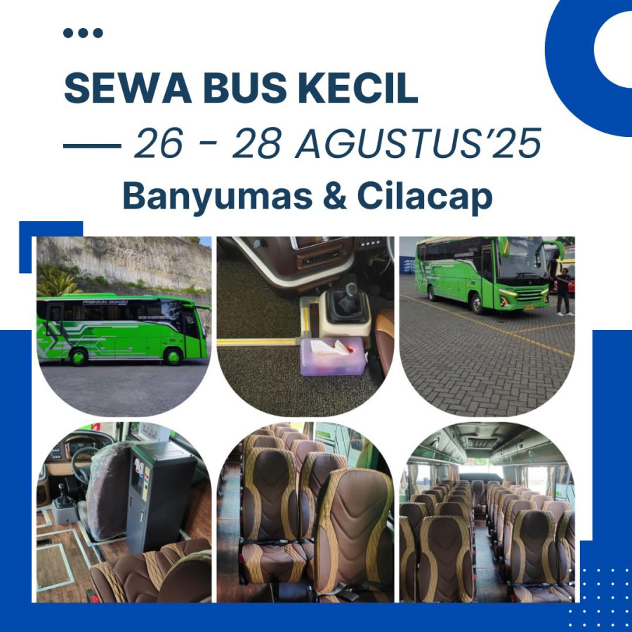 SEWA BUS KECIL ( BANYUMAS /  CILACAP )