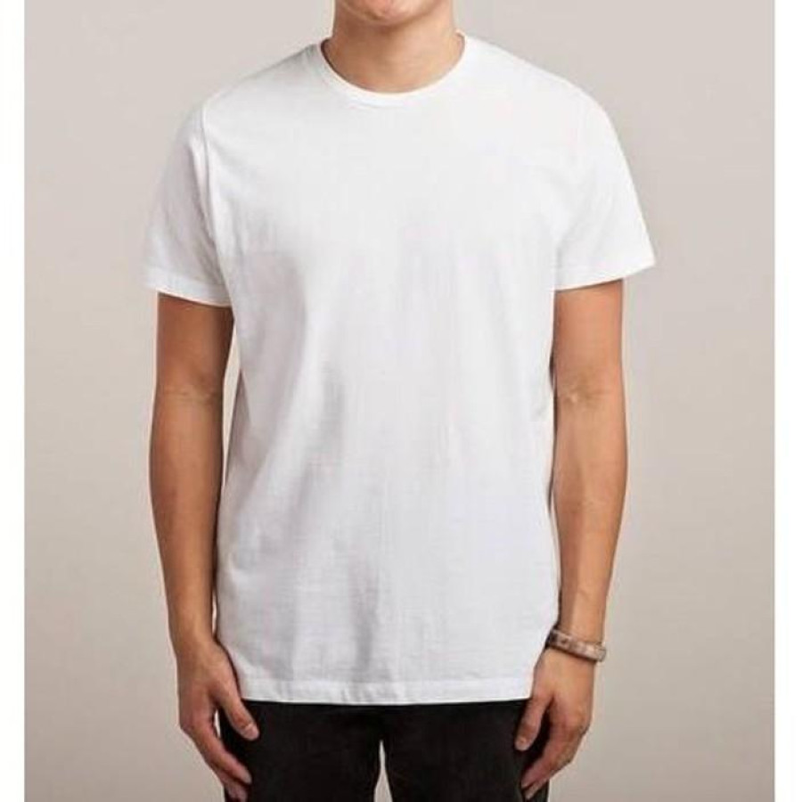 baju kaos unisex cotton combat 24s free custom tulisan/ sablon logo - depan