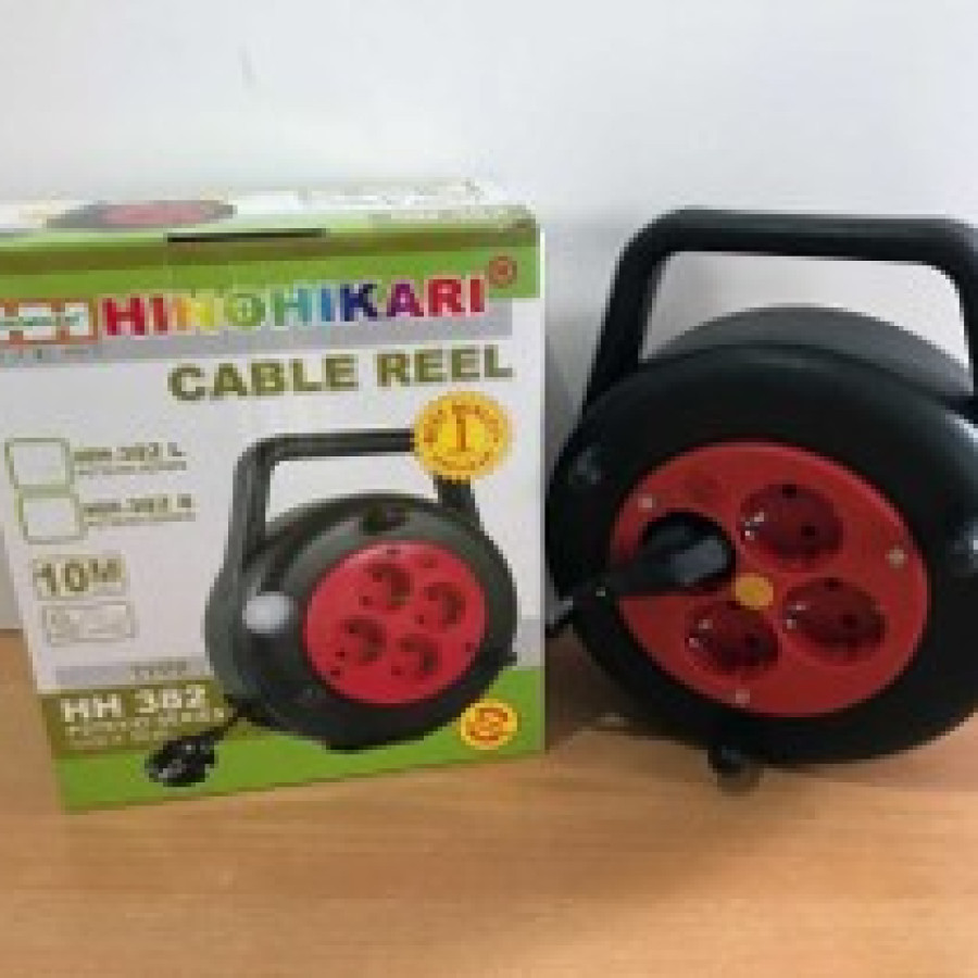 KABEL ROLL LISTRIK 10 METER 4 TERMINAL