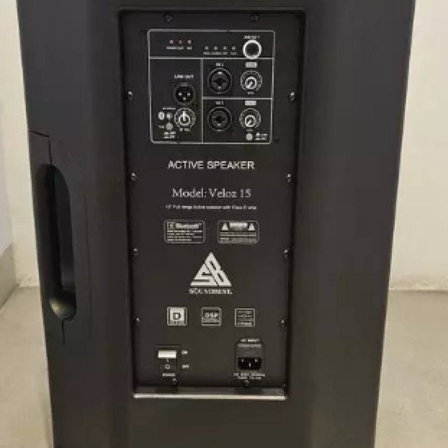 Speaker Aktif 15 Inch Soundbest Veloz - depan