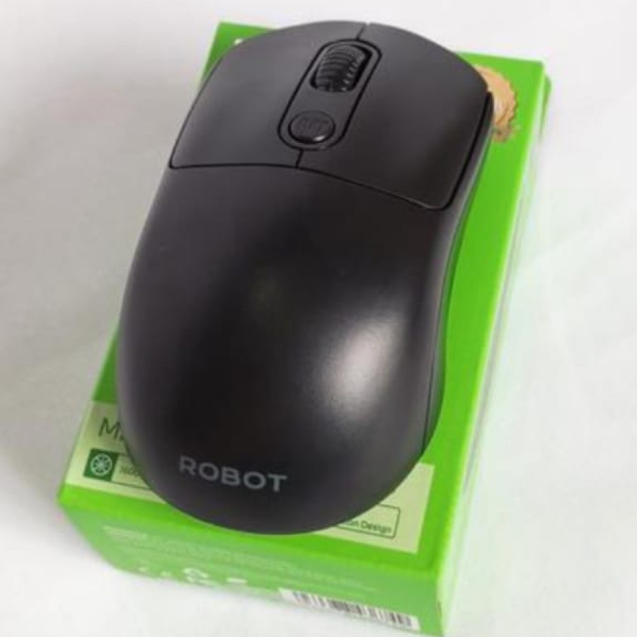 MOUSE WIRELLESS ROBOT M207 - depan