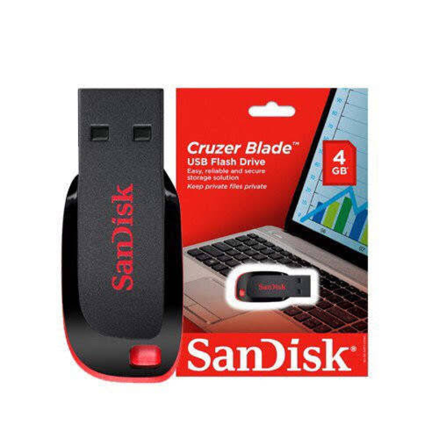 Usb flasdisk 4gb sandisk - utama