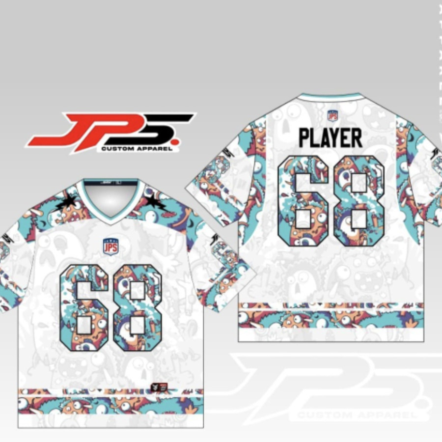 Seragam Kaos Olahraga Jersey Custome - utama