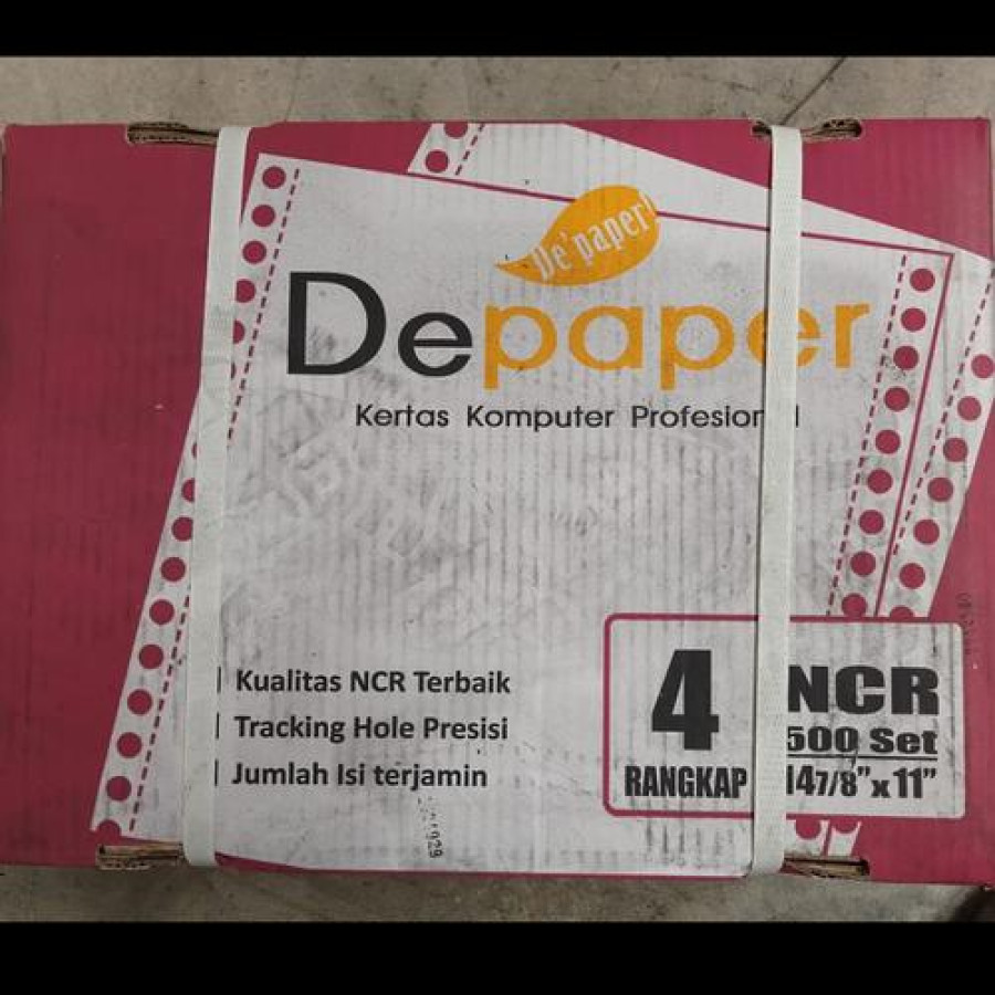 Kertas Continous NCR 4 Ply DEPAPER