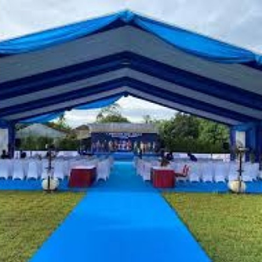 SEWA TENDA UKURAN 4X6 (5 SET)/1 UNIT