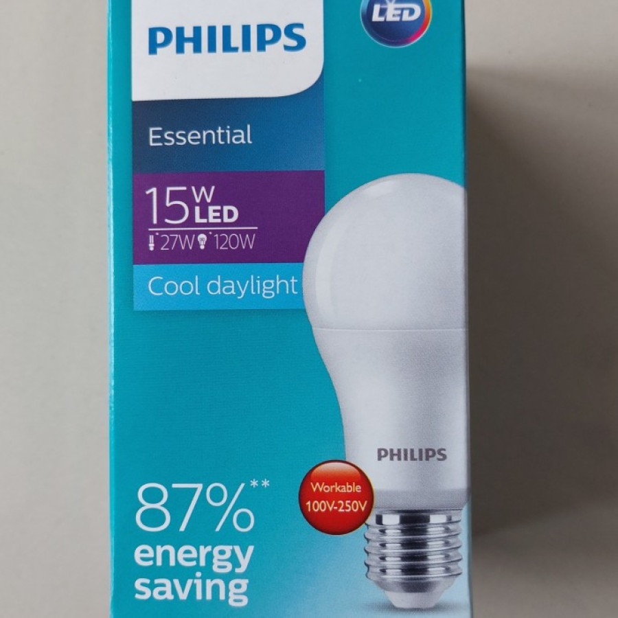 lampu merk philips 15 watt led
