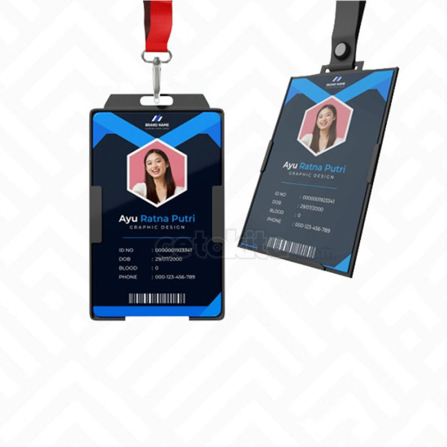 Cetak ID Card Custom - PVC