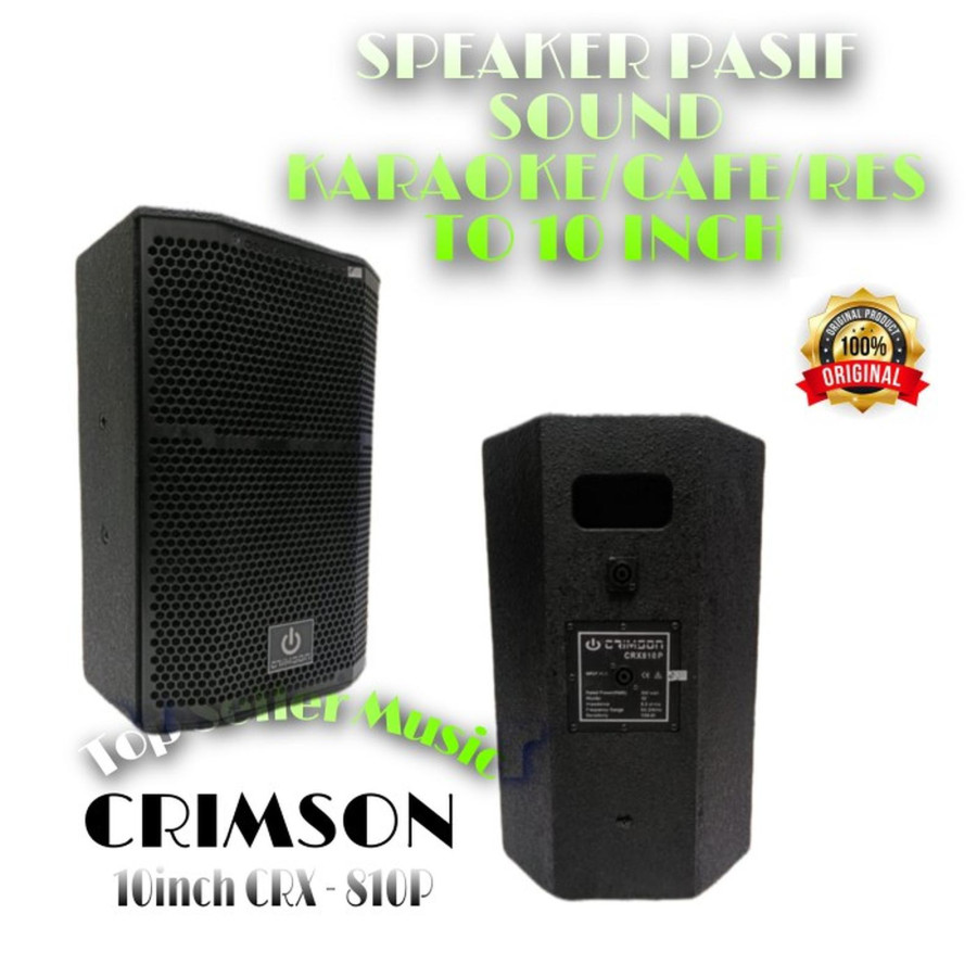 speaker pasif 10 inch crx810 crimson - utama
