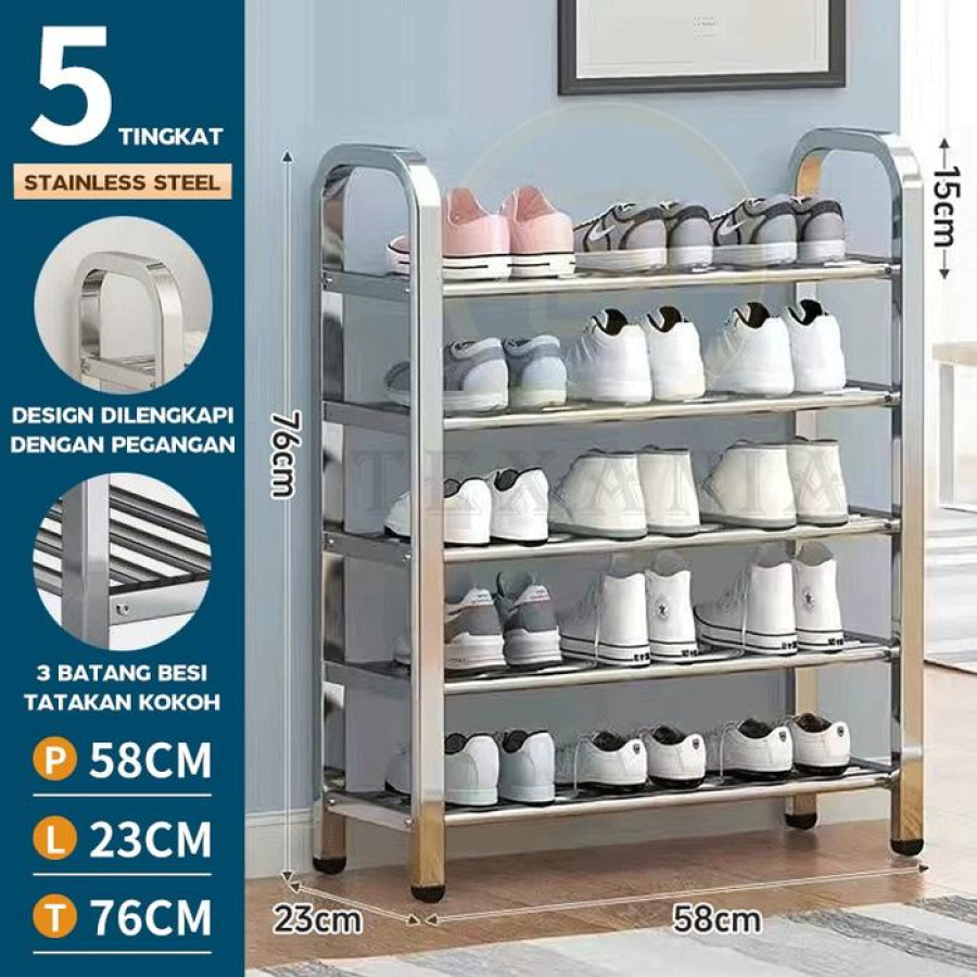 Rak Sepatu 5 Susun