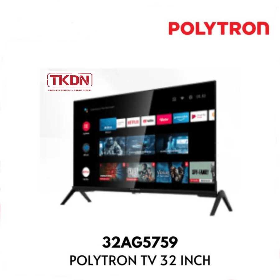 LED TV 32 Inch Polytron Smart Android TV PLD-32AG5759