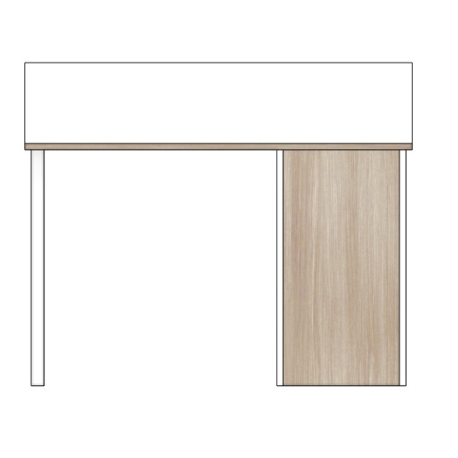 Devider Meja Kerja PSDA - samping