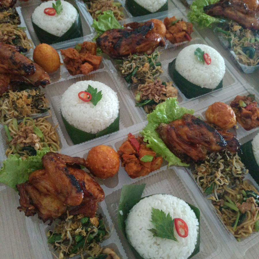 Paket Nasi Kotak A - samping