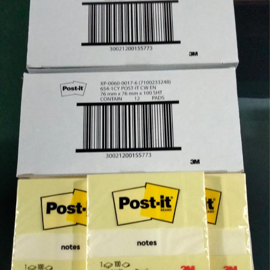 Sticky Note Uk. 3x3 inch Merk Post It