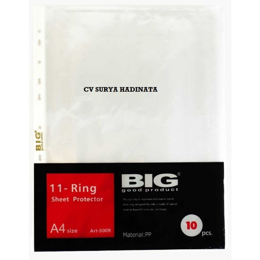 SHEET PROTECTOR A4 BIG