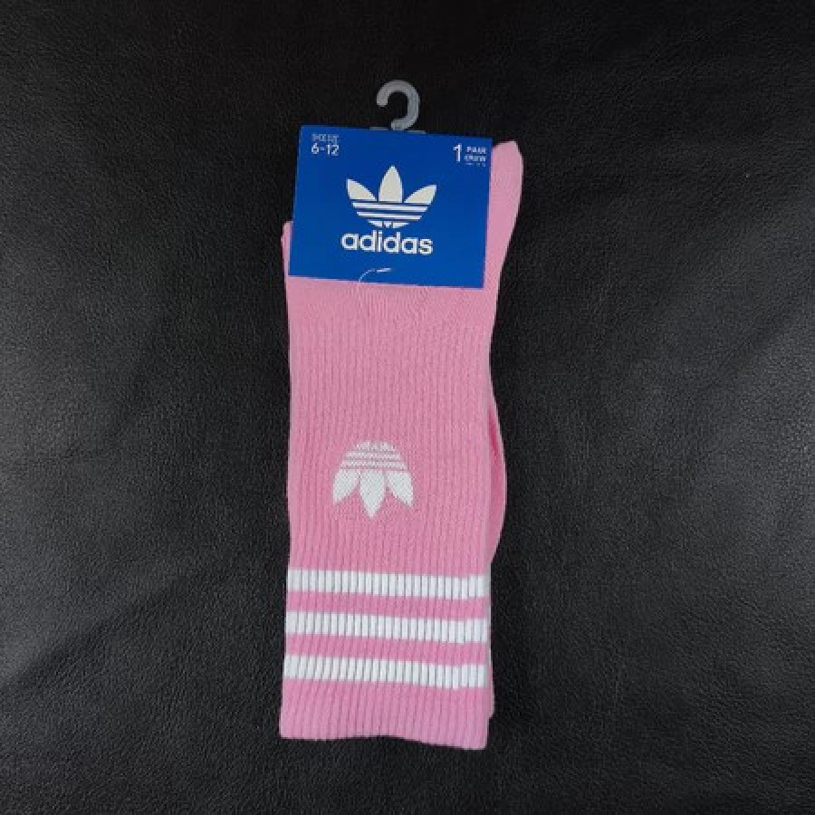 Kaos kaki Adidas crew  panjang - samping