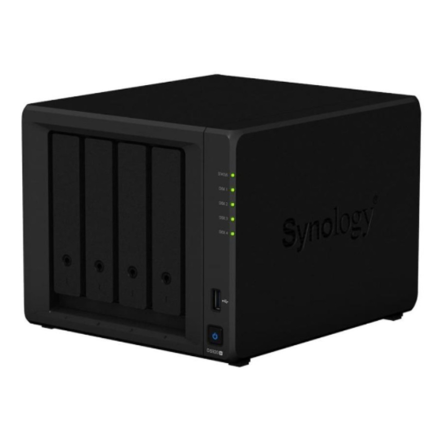 Synology-Nas Synology Ds920+ 2.0Ghz 4-Core 4Gb 4-Bay Diskstation Tower - samping