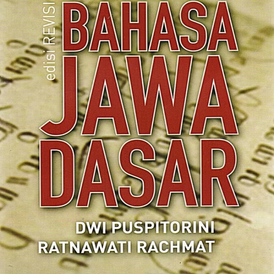 Bahasa Jawa Dasar. Edisi Revisi
