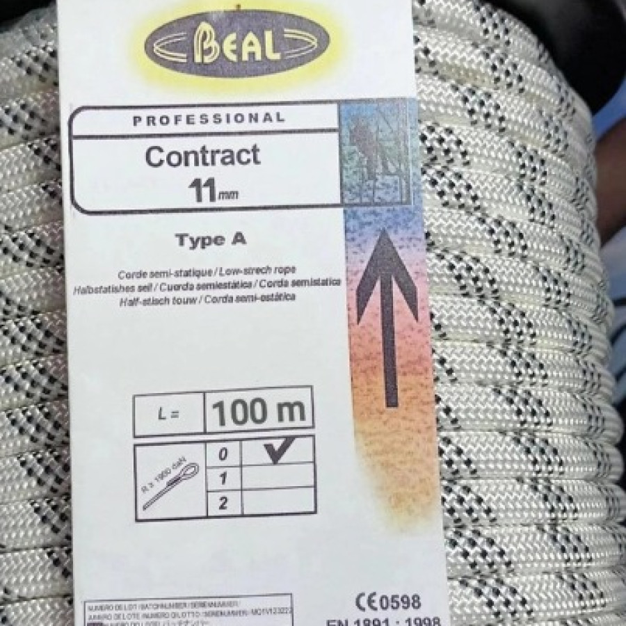 Tali Kernmantel Beal 11 mm 100 Meter Original - Karmentel 11mm - Karmentel Beal - utama