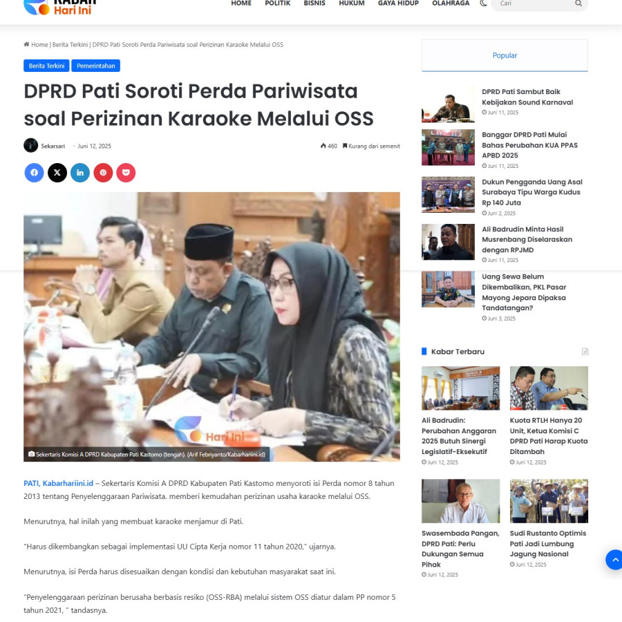 Media Online Kabarhariini.id