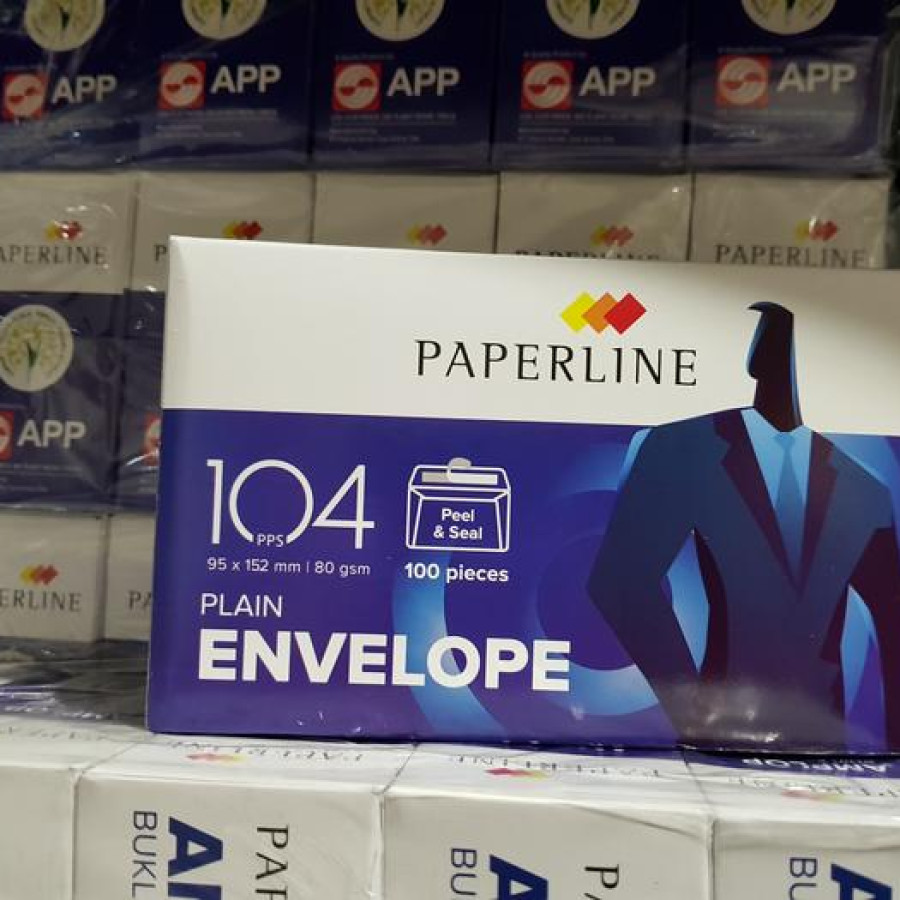 Amplop Tanggung Merk Paperline 104 - samping