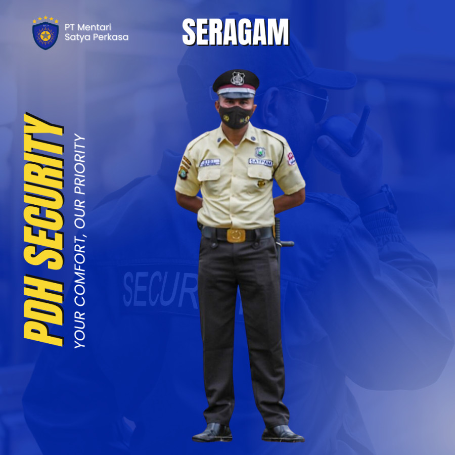 Paket Seragam Tenaga Keamanan