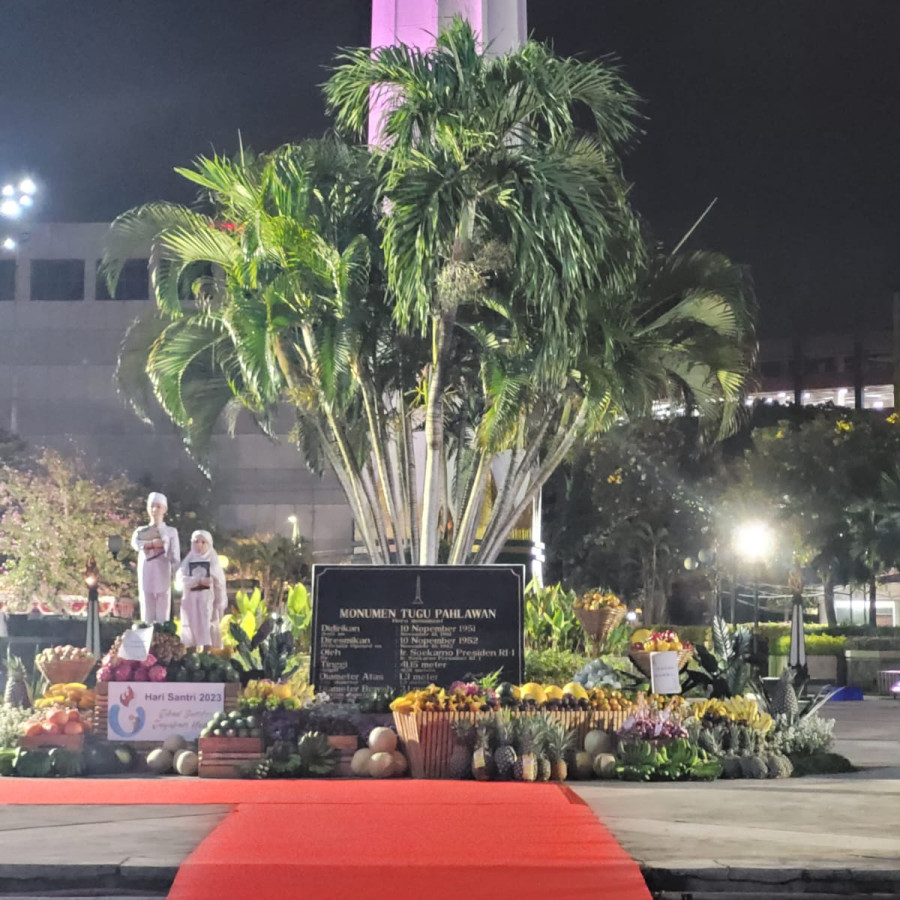 DEKORASI PROPERTI TAMAN (SAYURAN DAN BUAH-BUAHAN) - depan