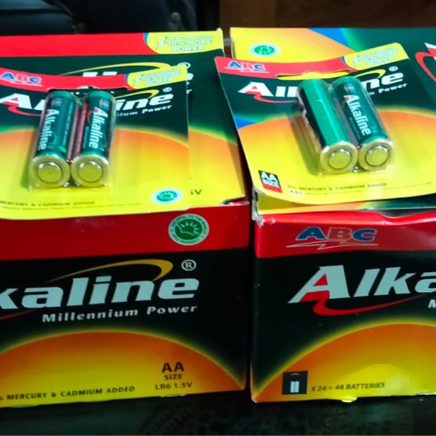 Baterai tipe A2 Alkaline